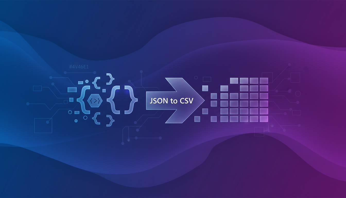 JSON to CSV: Complete Guide for 2025